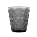 Machine made mulitcolor glass tumbler